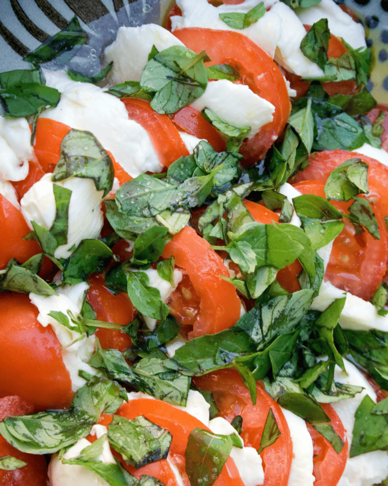 Tomato, Basil, Mozzarella