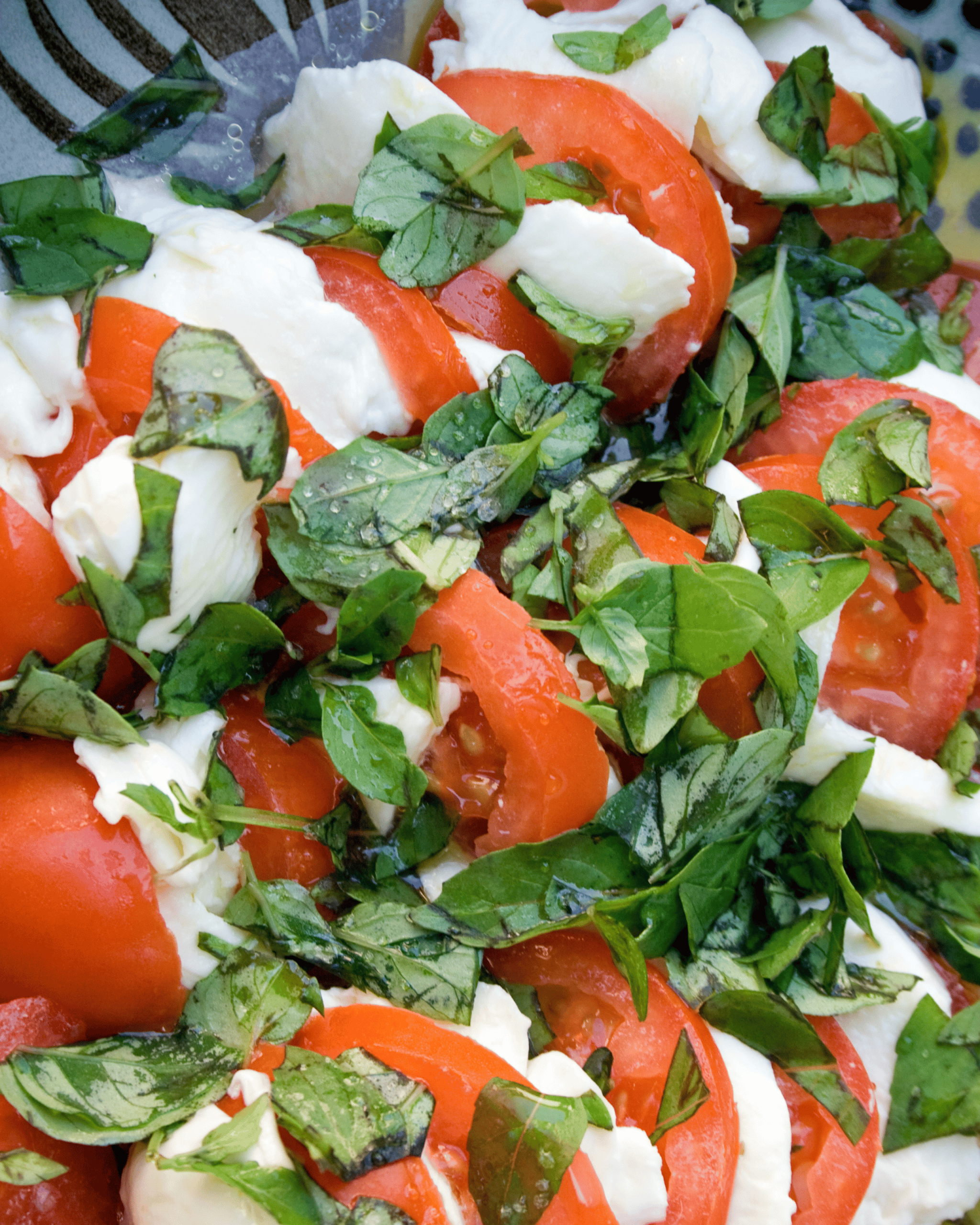 Tomato, Basil, Mozzarella